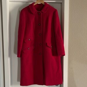 Pendleton Vibrant Wool Trench Coat size 4